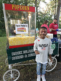 popcorn stand